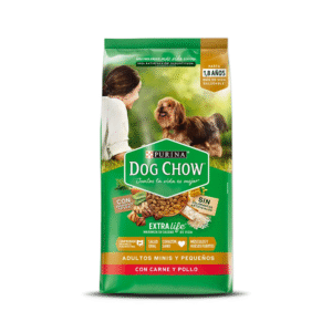 Dog Chow Adultos Minis Y Pequeños Sin Colorantes