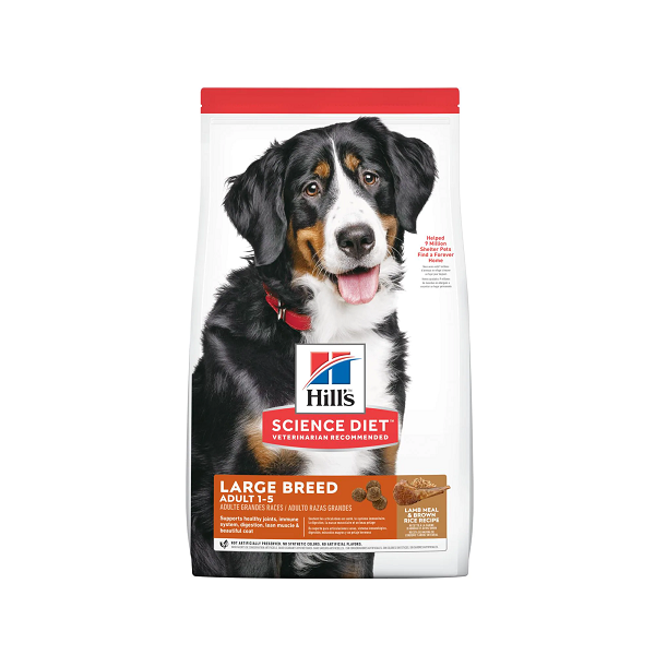 Hills Perro Adulto Large Breed Cordero y Arroz x33 Lb