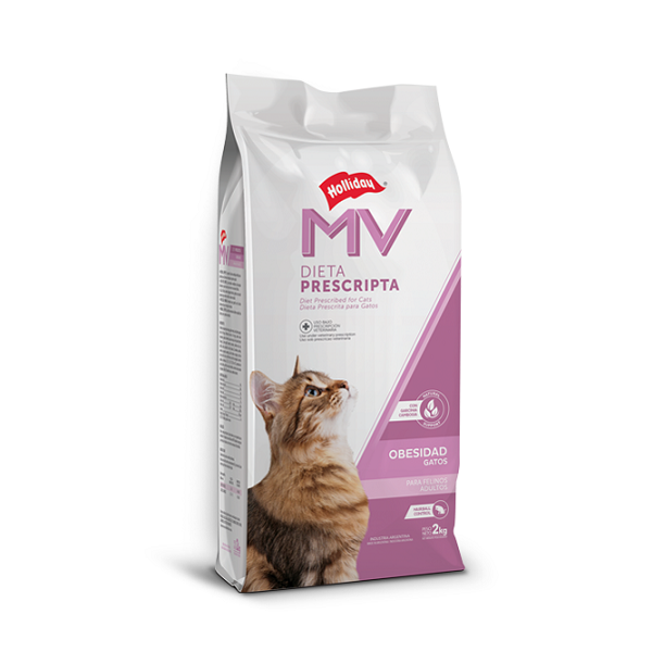 Holiday MV Obesidad Gatos x2 Kg