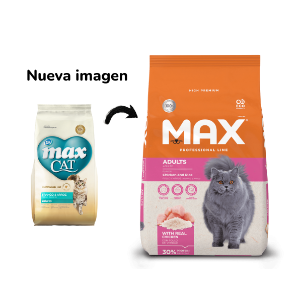 Max Cat Gato Adulto Sabor Pollo y Arroz