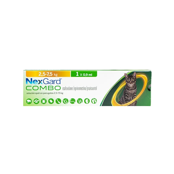 NexGard Gato de 2.5 a 7.5 Kg