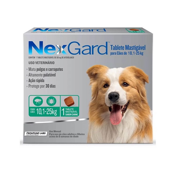 NexGard de 10 a 25 KG