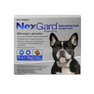 NexGard de 4 a 10 KG