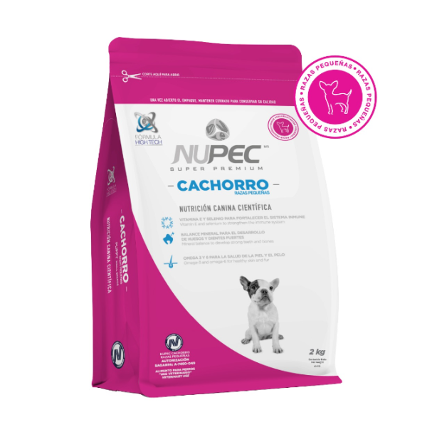 Nupec Cachorros Razas Pequeñas x8 Kg