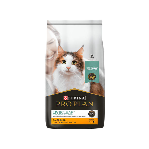 Pro Plan Gatos Live Clear