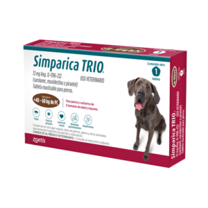 Simparica Trio de 40 a 60 Kg x1 tab