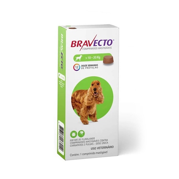 Bravecto 500 Mg de 10 a 20 Kg - Imagen 2