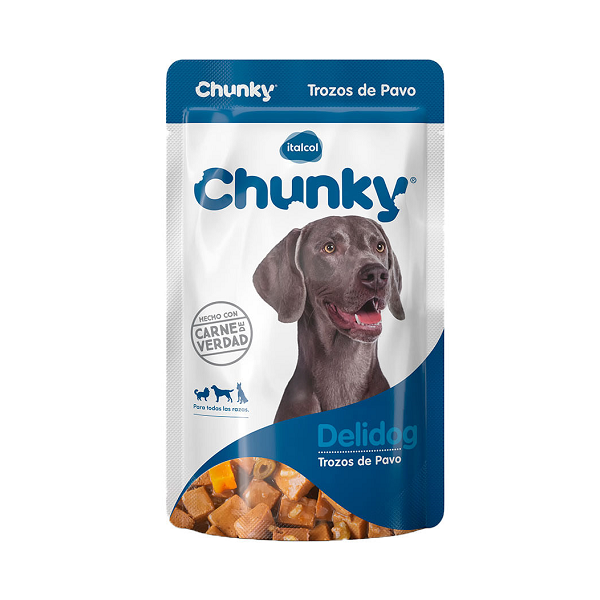 Chunky Delidog Trozos De Pavo x100 GR