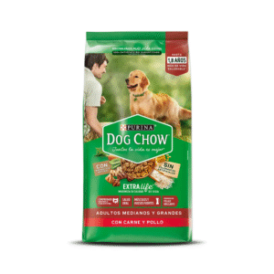 Dog Chow Adultos Medianos y Grandes Sin Colorantes