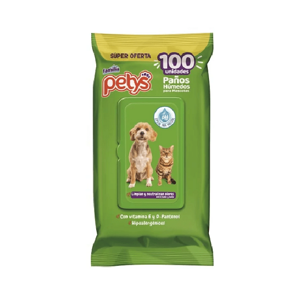 Pañitos Humedos Petys