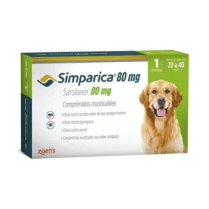 Simparica de 20 a 40 KG x1 Tableta