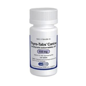 Thyro-Tabs 0.6 Mg x120 Tabletas