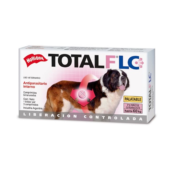 Total F LC Perros Grandes x3 Tabletas