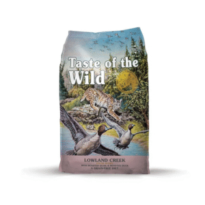 Taste Of The Wild Lowland Creek Feline Codorniz y Pato Asado