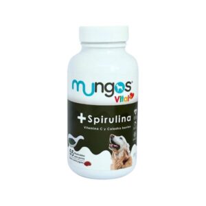 Mungos Spirulina para Perros Frasco x55 Und