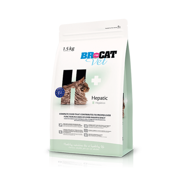Br for Cat Vet Hepatic x 1.5 Kg