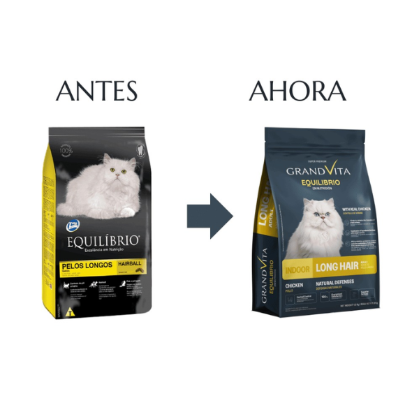 Equilibrio Gato Adulto Pelos Longos